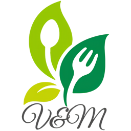 V&M Restaurant Pizzeria logo.